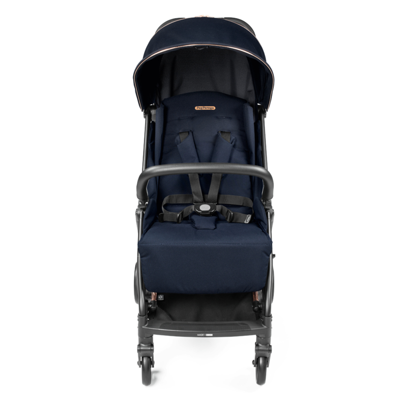 Carucior sport Peg Perego Selfie Blue Shine, 0 luni+